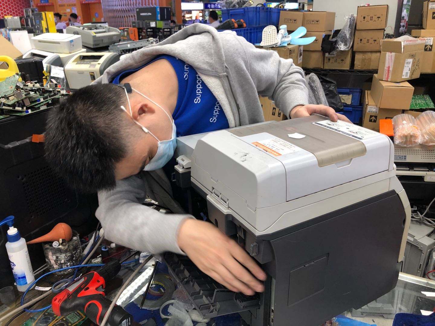 深圳打印复印维修服务如何选？惠普理光佳能兄弟上门维修一站式指南